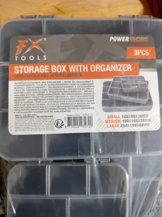 Cajas organizadoras de herramientas FX Tools