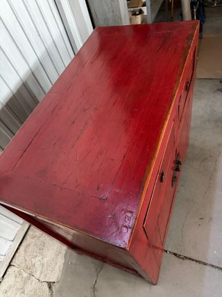 Cómoda antigua lacada RESTAURADA