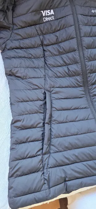 Chaqueta Columbia original para mujer, tipo plumón