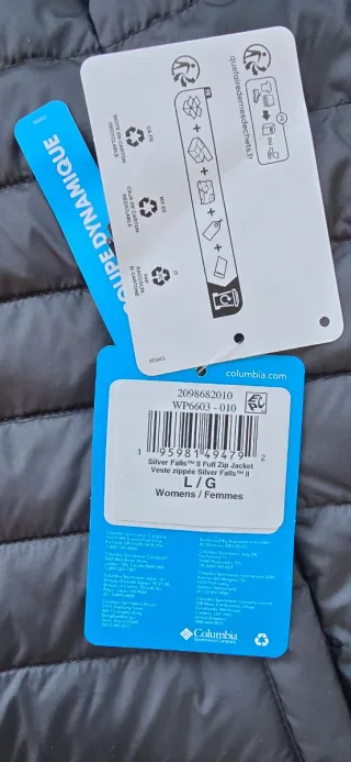 Chaqueta Columbia original para mujer, tipo plumón