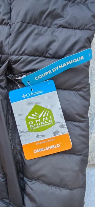 Chaqueta Columbia original para mujer, tipo plumón