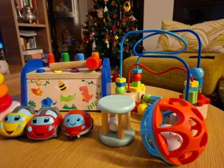 Lote 8 Juguetes Bebé