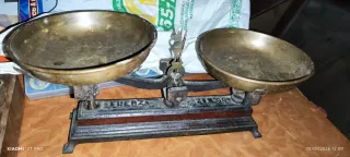 Báscula Balanza 2 Kilos Antigua COMPLETA