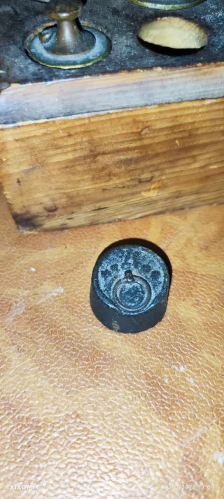 Báscula Balanza 2 Kilos Antigua COMPLETA