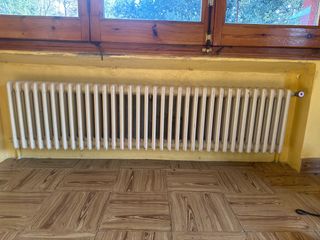 Radiador Hierro Fundido Años 60 Blanco