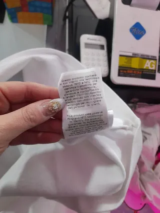 Maglietta Valentino V Blu e Bianca