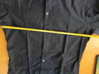 Camicia Dolce & Gabbana Nera TG M Nido d'ape