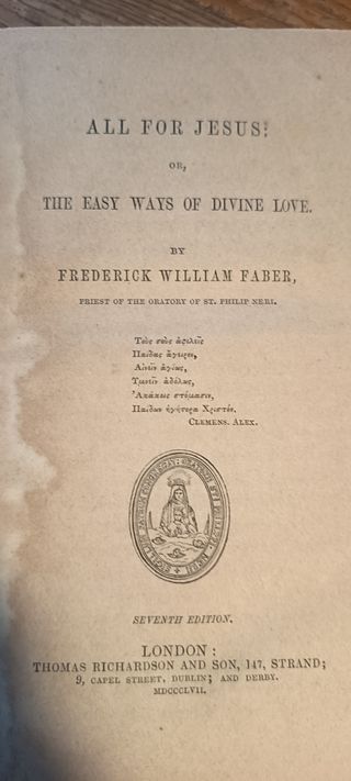 Libro de Jesús de Nazaret antiguo. All for Jesús