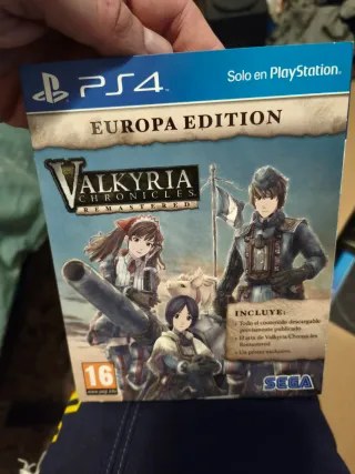 Valkyria Chronicles Remastered Europa Edition PS4