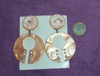 Pendientes Fantasía Aros y Brillantes