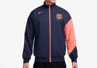 Chaqueta Nike FC Barcelona Azul Naranja