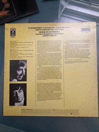 Set 5 vinili. Beethoven; Tchaikovsky; Schubert;