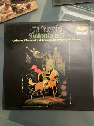 Set 5 vinili. Beethoven; Tchaikovsky; Schubert;