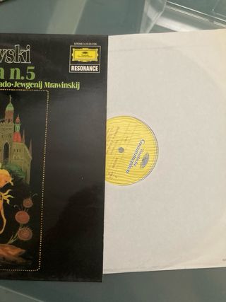 Set 5 vinili. Beethoven; Tchaikovsky; Schubert;