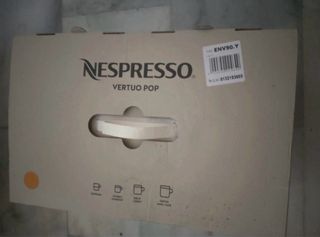 Cafetera Nespresso Vertuo Pop Delonghi Naranja
