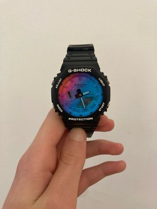 Reloj G-Shock Casio GA-2100 - Negro/Multicolor