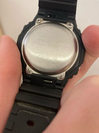 Reloj G-Shock Casio GA-2100 - Negro/Multicolor