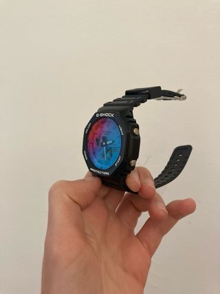 Reloj G-Shock Casio GA-2100 - Negro/Multicolor