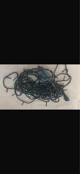 Árbol de Navidad con luces.Altura 1,70