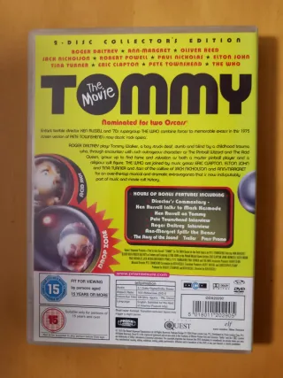 2 DVD The Who-Tommy: The Movie inglés