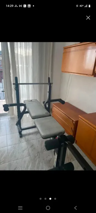 Banco de pesas DOMYOS