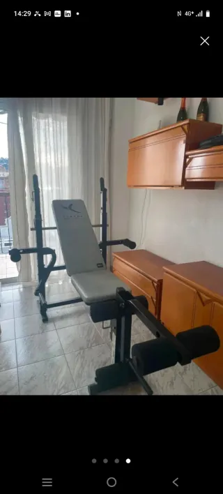 Banco de pesas DOMYOS