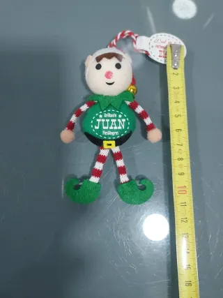 Elfo, duende, Juan, adorno àrbol de Navidad.