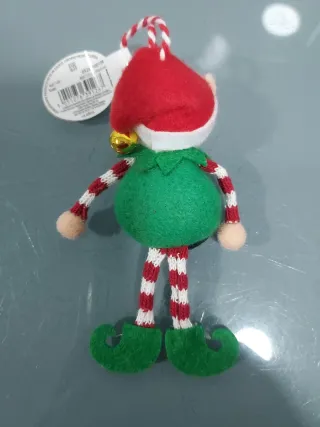 Elfo, duende, Juan, adorno àrbol de Navidad.