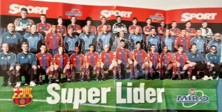 Póster Super Líder Barça