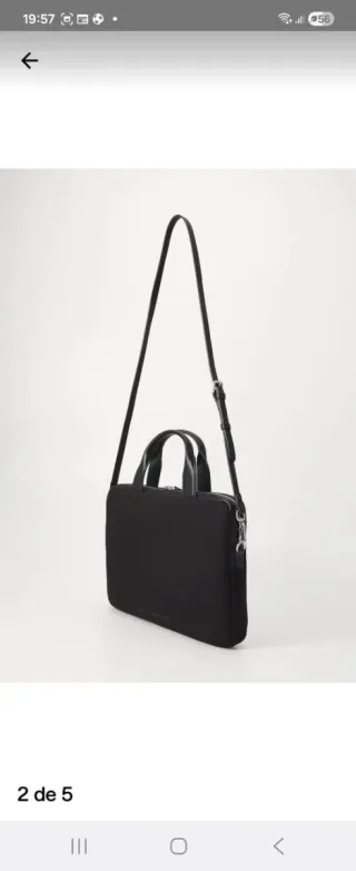 Bolso Karl Lagerfeld Negro noevo.