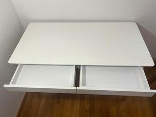 Scrivania Dyana bianca e in legno