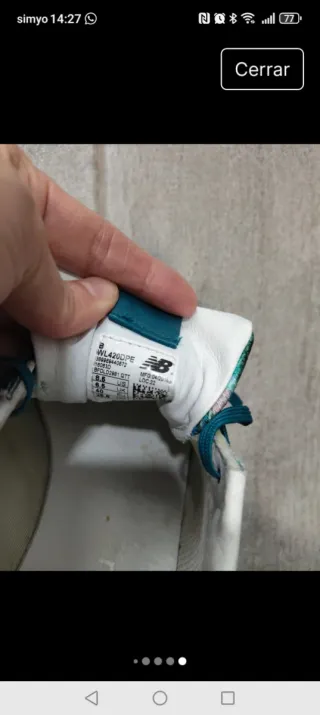 Zapatillas New Balance 39.5 Originales