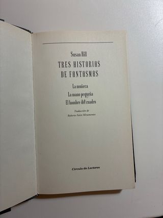 Tres Historias De Fantasmas