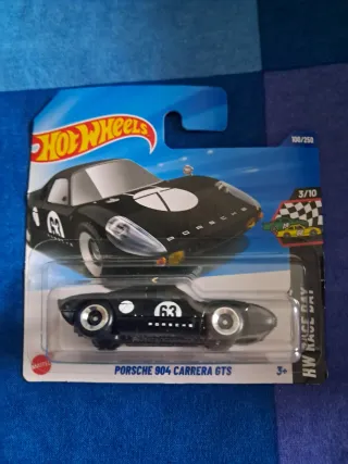 Hot Wheels Porsche 904 Carrera GTS Negro