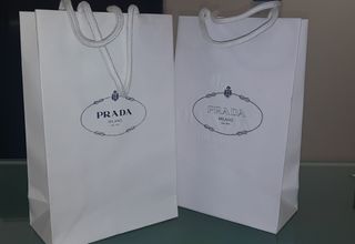 Shopper Prada originale – Set di 2 buste
