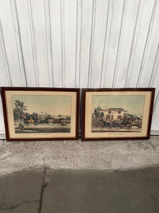 Cuadros Antiguos Carruajes