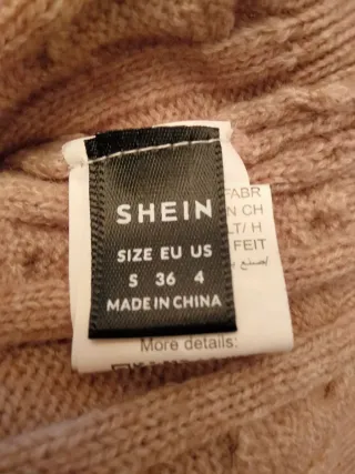 Jersey beige trenzado