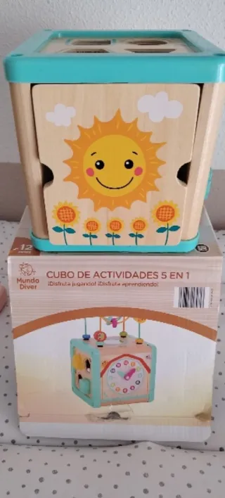 Cubo de Actividades Bebé Mundo Diver 5 en 1