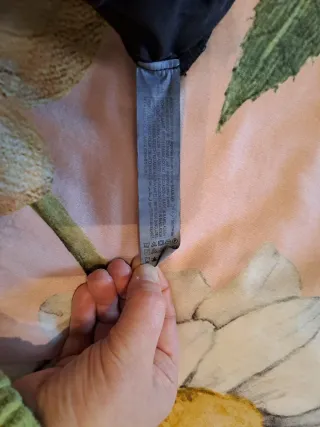 Pantalón cargo negro mujer