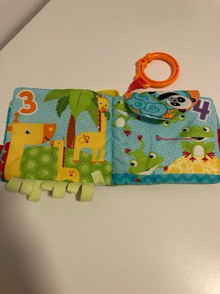 Libro texturas bebé Fisher Price