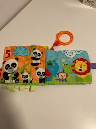 Libro texturas bebé Fisher Price