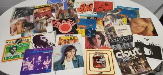 Lote de Vinilos Singles Internacionales y Nacional