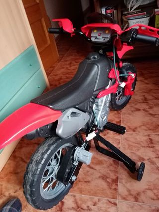 Moto electrica niño