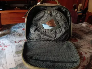 Neceser Jansport verde caqui Gran Capacidad Nuevo