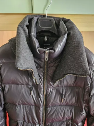 Piumino imbottito nero S Antony Morato giaccone