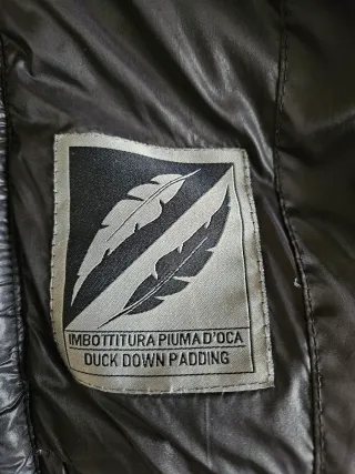 Piumino imbottito nero S Antony Morato giaccone