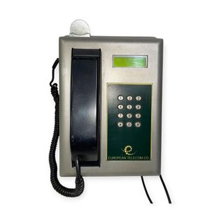 Teléfono Cabina Monedas European Telecom
