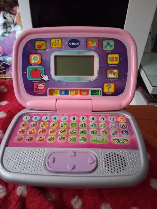 Ordenador infantil Vtech rosa