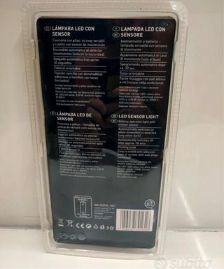 Lampada LED con sensore Livarnolux