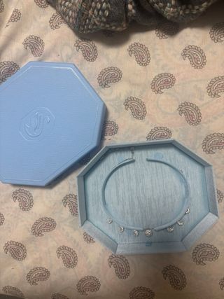 Collar Swarovski Plata Luna y Estrella